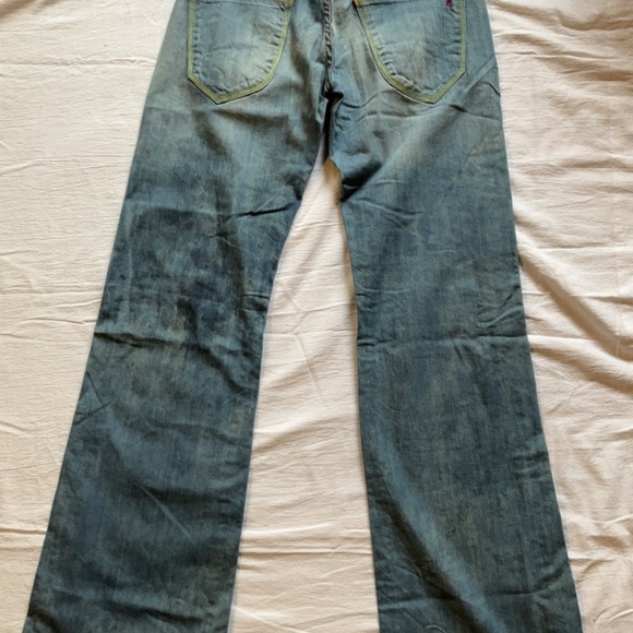Original Replay Jeans factory distressed sz 28/34 NWT - Picture 5 of 7